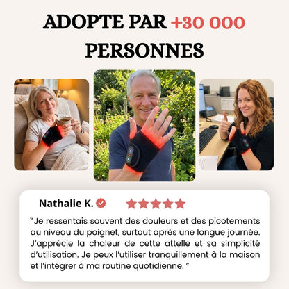Orthèse de Poignet à Lumière Rouge