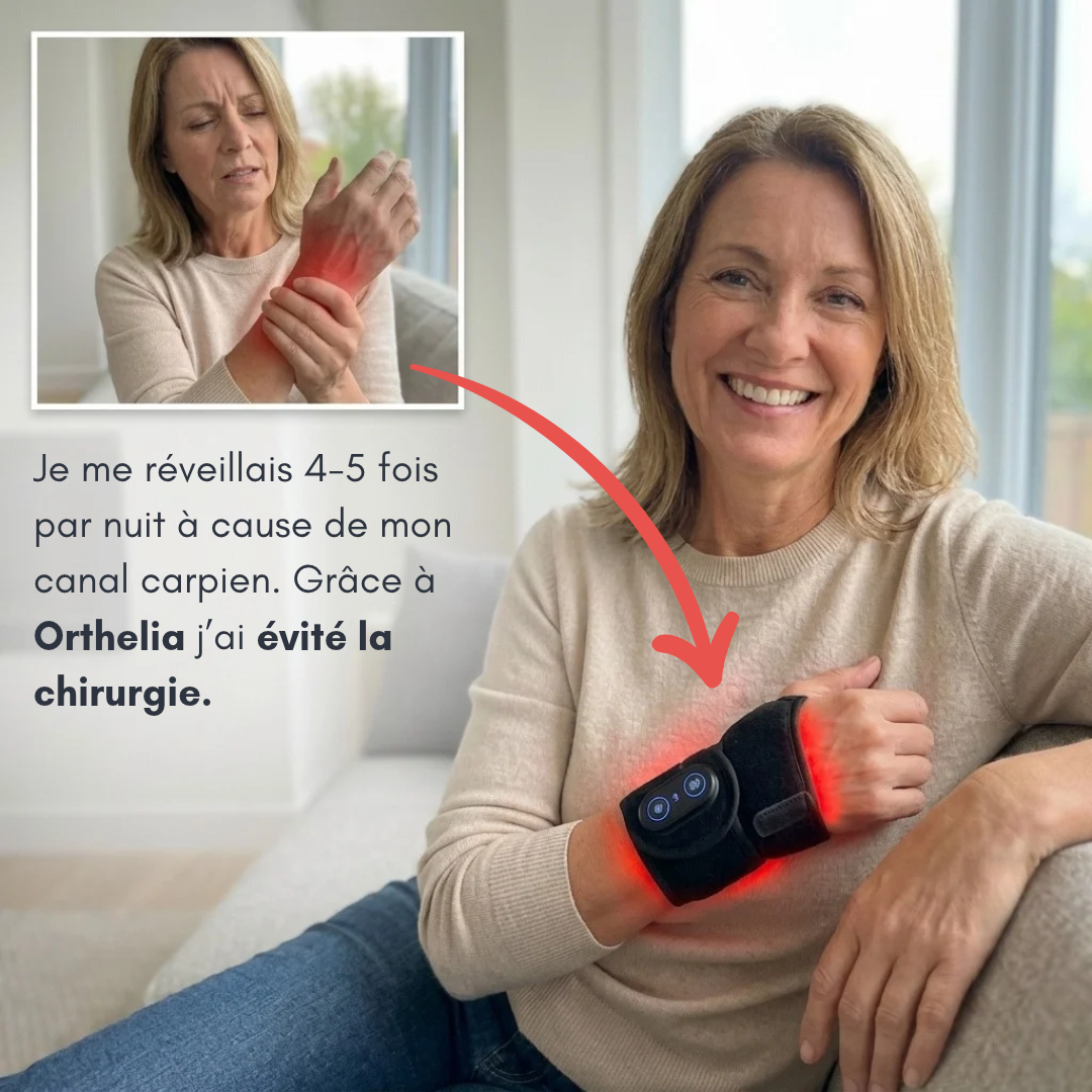Orthèse de Poignet à Lumière Rouge
